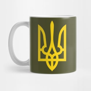 Gold Tryzub Mug